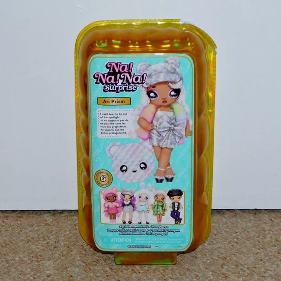 2021 MGA Na Na Na Surprise Glam Series 7.5" Ari Prism Fashion Doll MIB Brand New - Picture 4 of 10